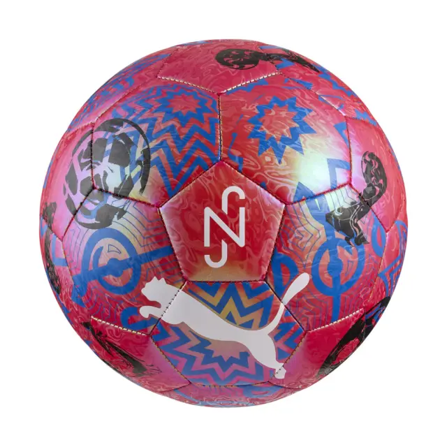 Puma Neymar Jr Graphic Soccer Ball Red 084882-01 - 5