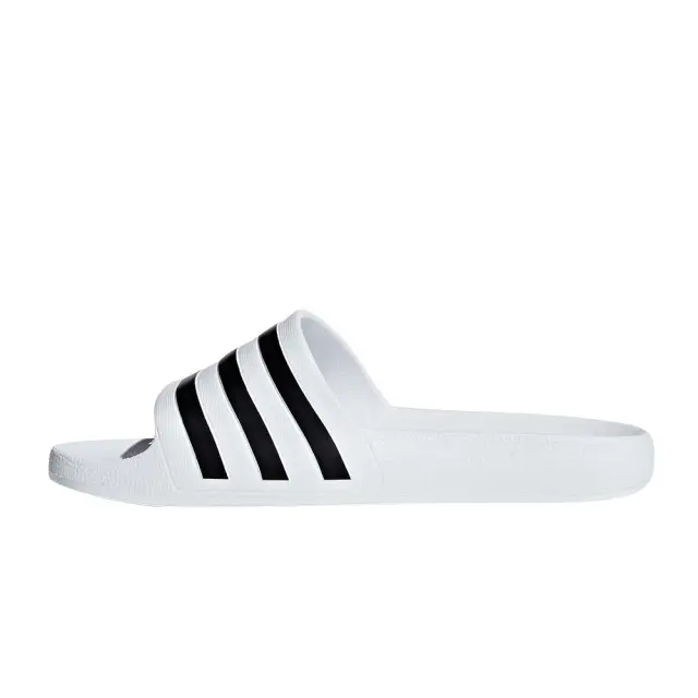 adidas Sportswear Men's 3Stripes Adilette Aqua Slides Άσπρο - Μαύρο F35539 (adidas Sportswear) - 44.5 2