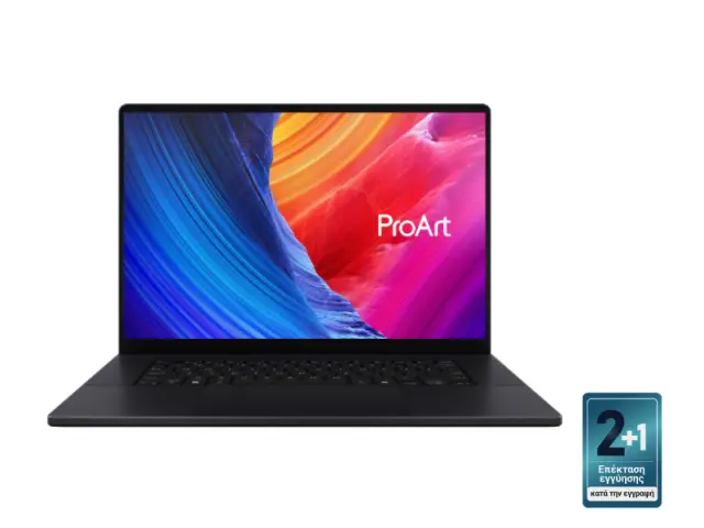 Notebook Laptop Asus ProArt P16 / 16 OLED/ AI R9 HX370/ 64GB/ 2TB + 2TB SSD/ NVIDIA RTX 5090 24GB/ Windows 11 Pro/ 2Y 90NB17E1-M001Z0