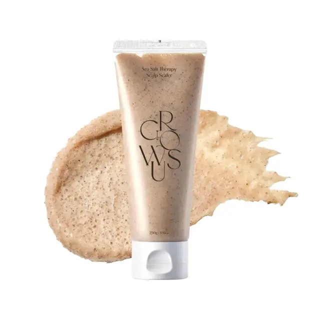 GROW US Sea Salt Therapy Scalp Scaler - Απολεπιστικό τριχωτού κεφαλής με Θαλασσινό Αλάτι 250gr