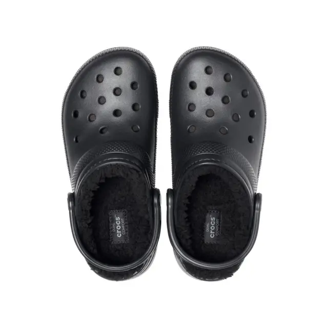 Crocs Classic Lined Clog (203591-060) - Μαύρο 3