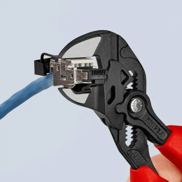 Knipex 8602180 Γκαζοτανάλια κλειδί βαριά μόνοση με άνοιγμα ως 40mm Νο180mm 3