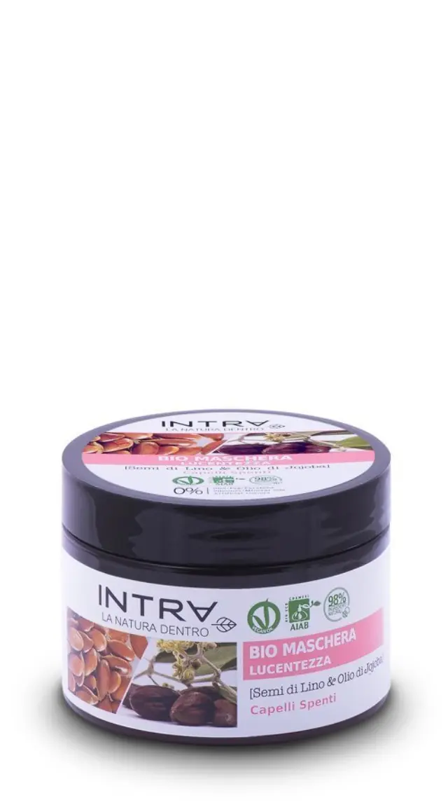 Intra Hair Mask Linseed & Jojoba Oil Μάσκα Μαλλιών, 250ml