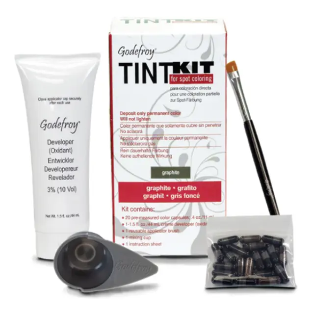 Godefroy Eyebrow Tint Kit for Spot Coloring 44ml | Απόχρωση Graphite