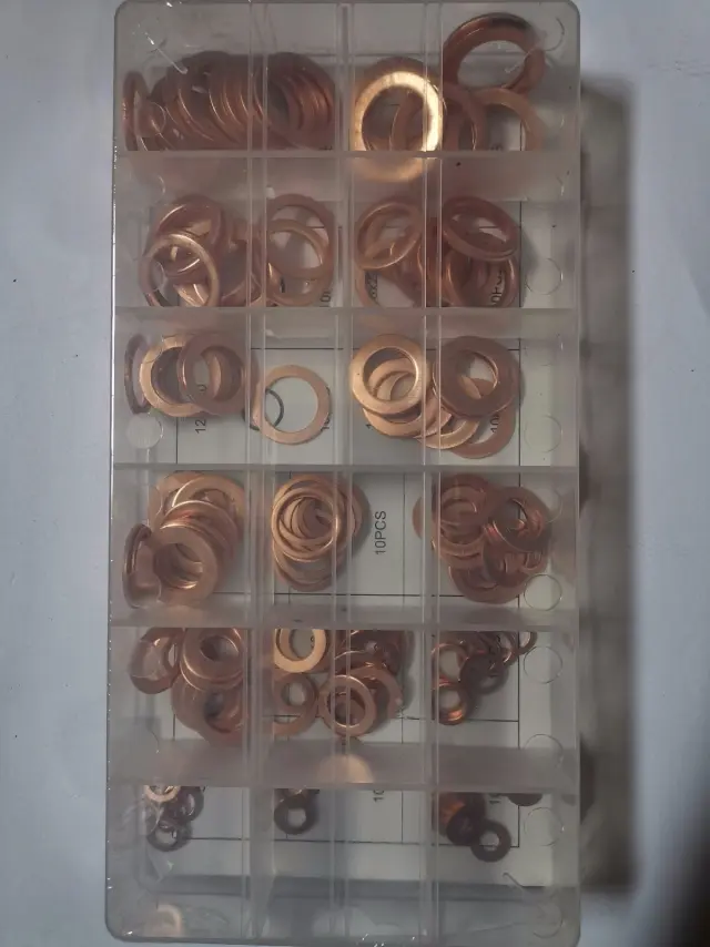 Copper washer assortments - 150 pcs - 678177 3