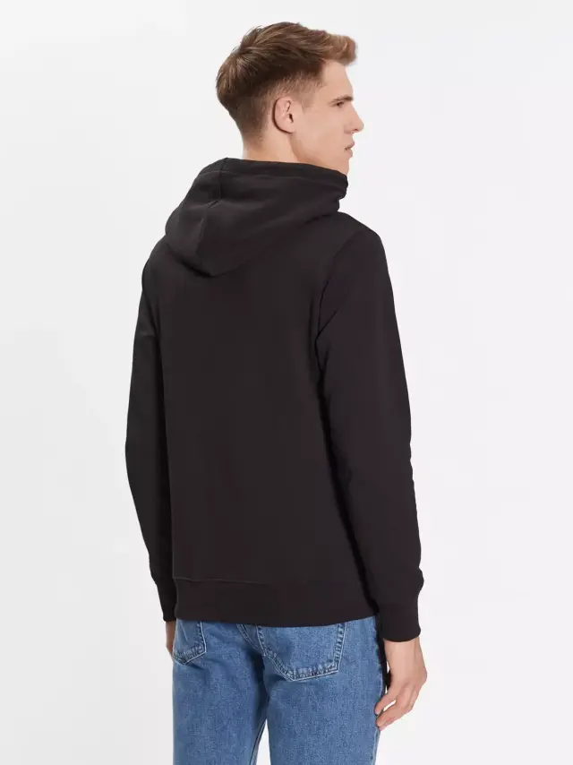 Calvin Klein - Ανδρικό Seasonal Monogram Φούτερ J30J320805-BEH Μαύρο - 2XL 2