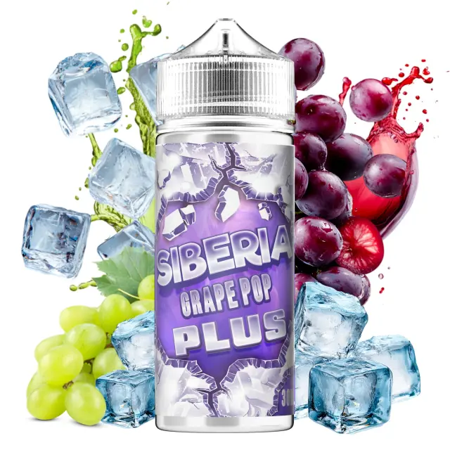 Grape Pop Plus 30ml (120ml) - Siberia Flavorshots