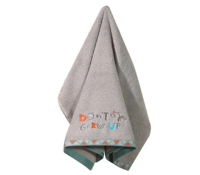ΠΕΤΣΕΤΑ ΒΑΜΒ.DON T GROW UP 70X130 GREY - NEF NEF 3