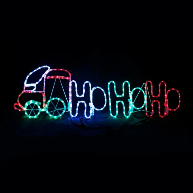 ΤΡΕΝΟ HO HO HO ΜΟΝΟΚΑΝΑΛΟΣ ΦΩΤΟΣΩΛΗΝΑΣ 204 LED 8.5m FLASH ΠΟΛΥΧΡΩΜΑ IP44 1300x400mm ΜΕ 1.5m ΚΑΛΩΔΙΟ / X082043216