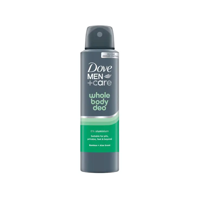 Dove Men Care Whole Body Aloe + Bamboo Spray 150ml