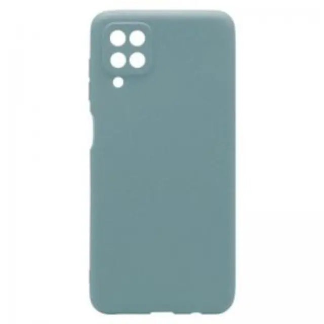 Θήκη Soft TPU inos Samsung Galaxy A12/ A12 Nacho/ M12 S-Cover Πετρόλ N54510 3