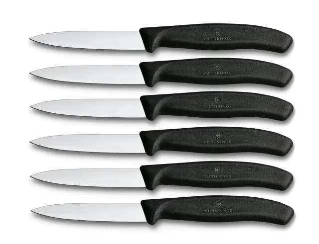 Σετ Μαχαίρια Γενικής Χρήσης Victorinox Swiss Classic με μήκος λεπίδας 8cm - Black - 6 τεμάχια6.7603.6 3