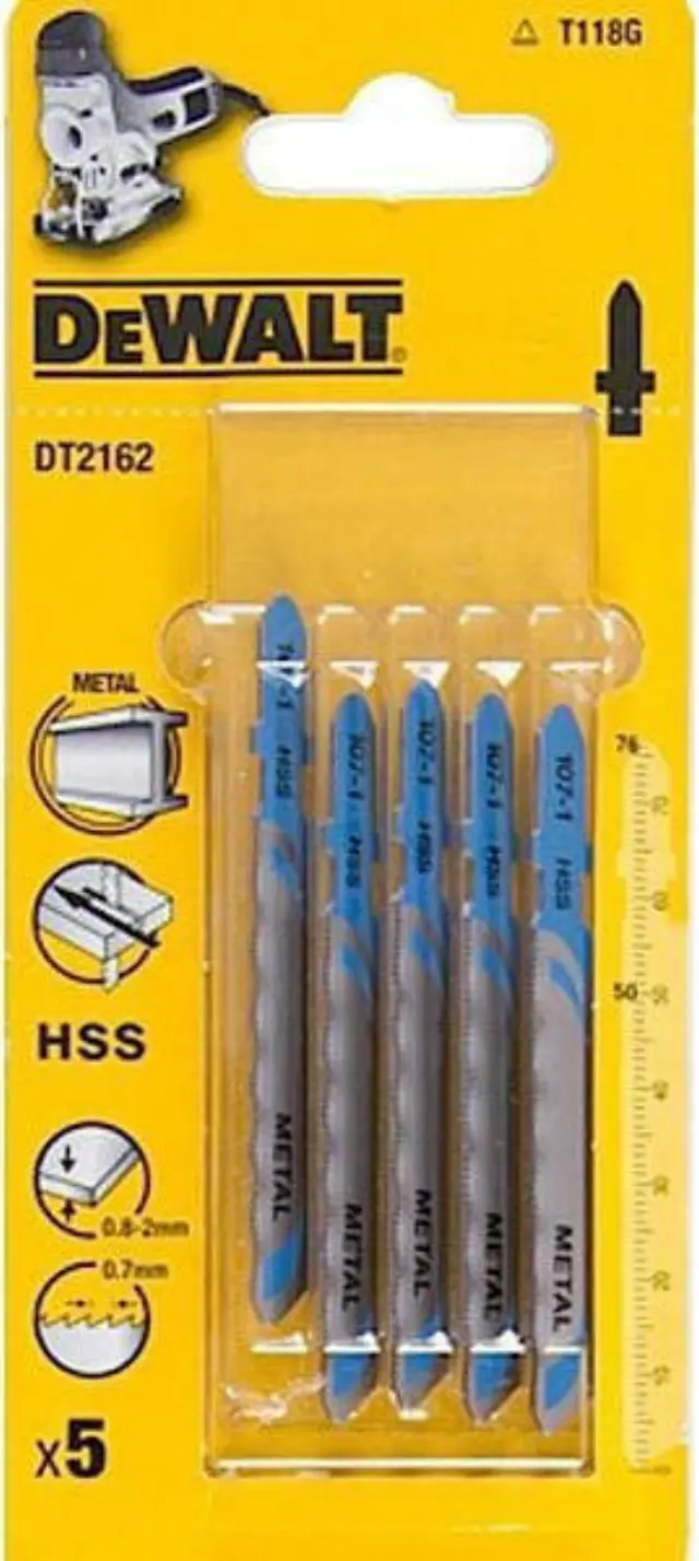 Shank Jigsaw Blades for Metal (5pcs) DT2162-QZ DeWALT