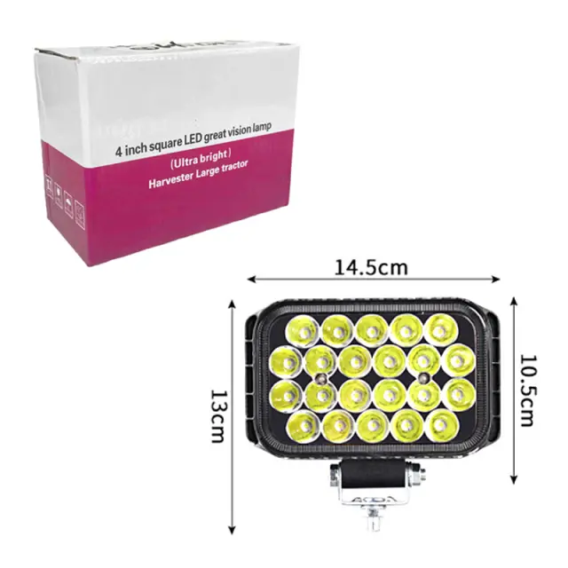 Προβολέας εργασίας LED 4inch - LED work light harvester large tractor 004214