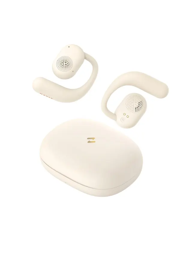 Havit OWS914 - TWS wireless headphones (beige)