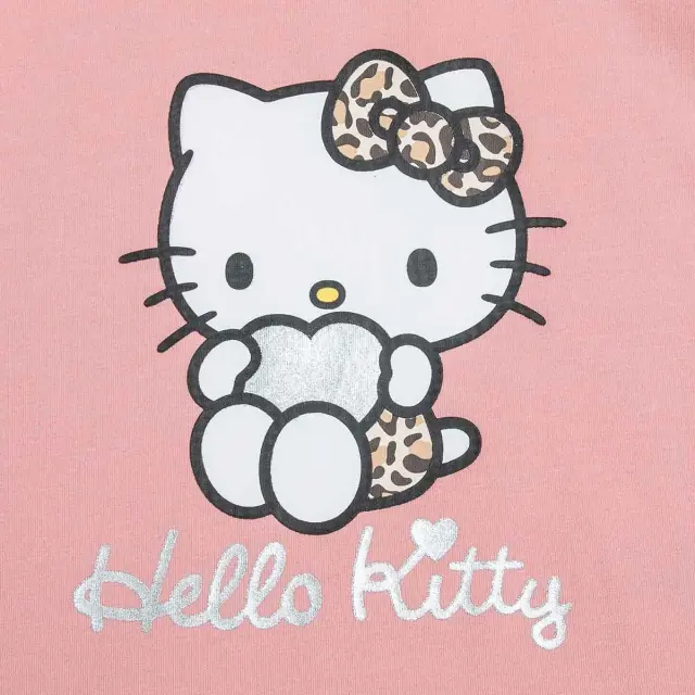 Μπλούζα Hello Kitty με μεταλλιζέ λεπτομέρειες 2