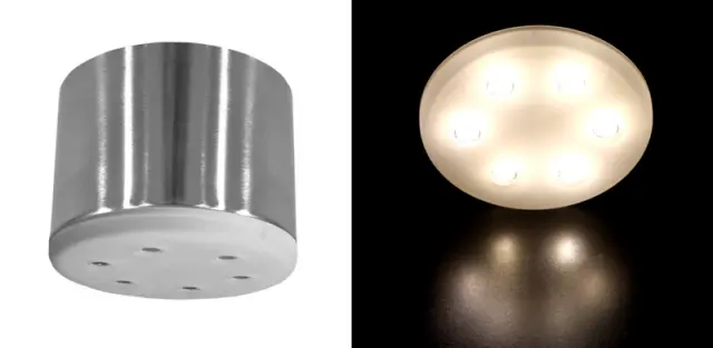 ΣΠΟΤ ΕΞΩΤΕΡ. ΣΑΤΙΝΕ LED ΙΣΧΥΟΣ 6x3W ΜΕ ΤΡΟΦΟΔ. 90° ΘΕΡΜΟ