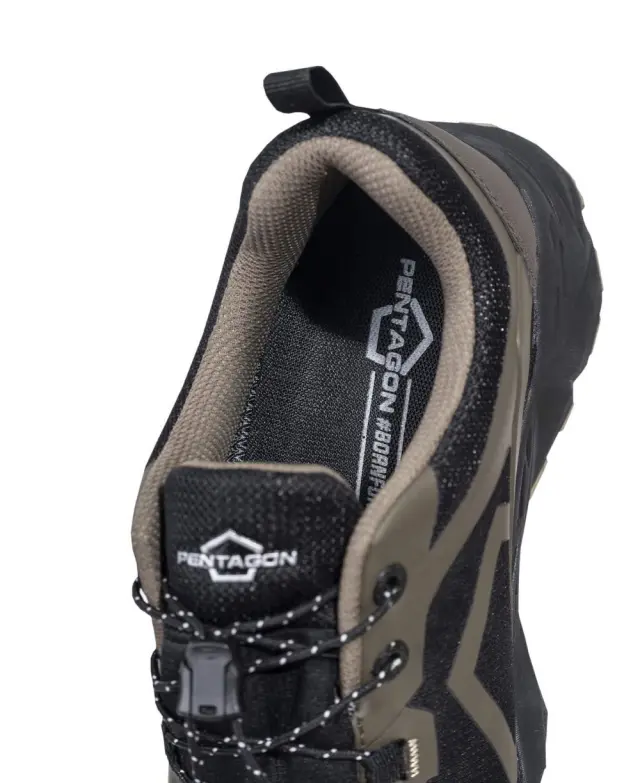 Pentagon KION WP Trekking Shoes-Αδιάβροχα Aθλητικά Παπούτσια - 31-Stealth Black-Μαύρο 3