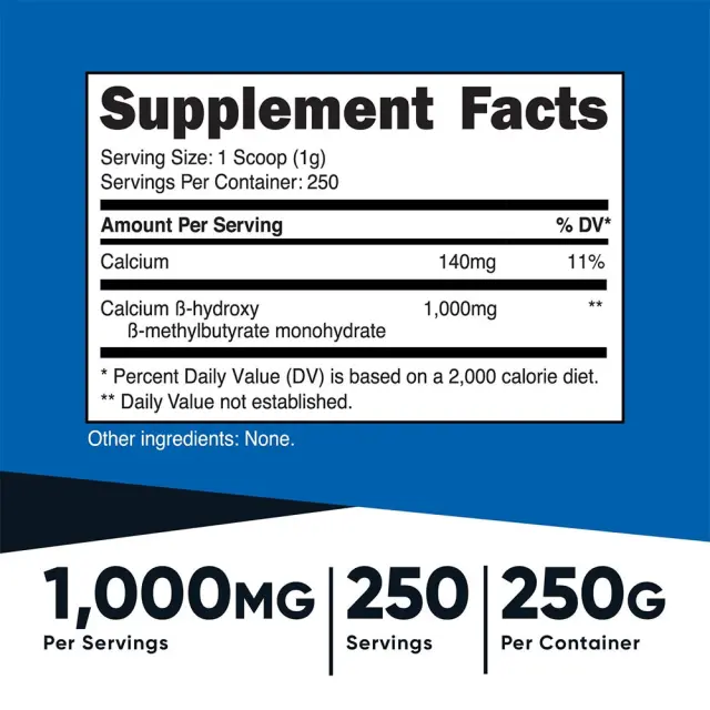 Nutricost HMB Powder 2