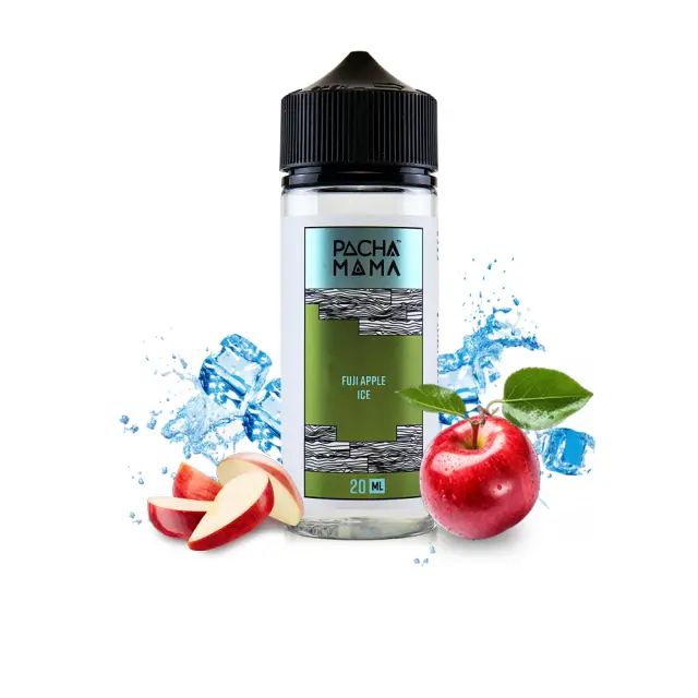 Pacha Mama Fuji Apple Ice 20ml (120ml) - Charlie's Chalk Dust Flavorshots