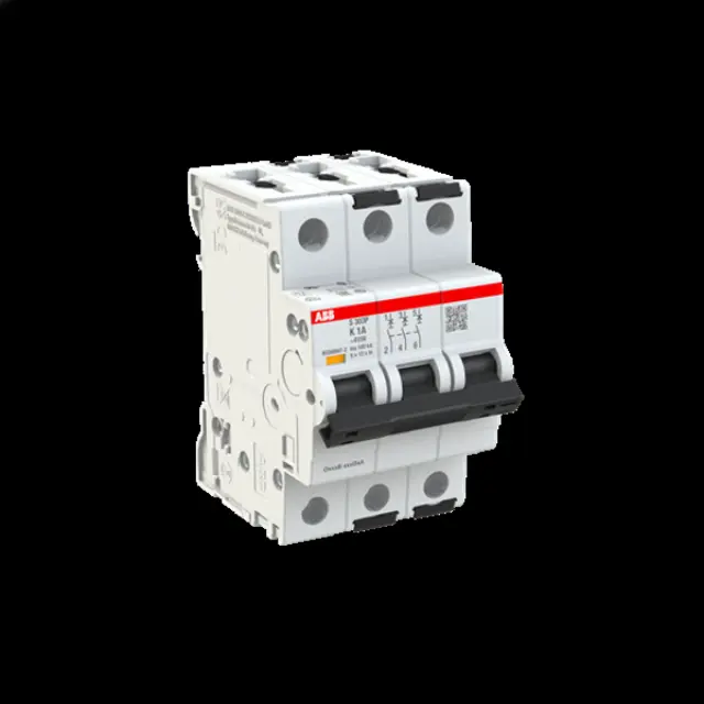 S303P-K1 Miniature Circuit Breaker - 3P - K - 1 A