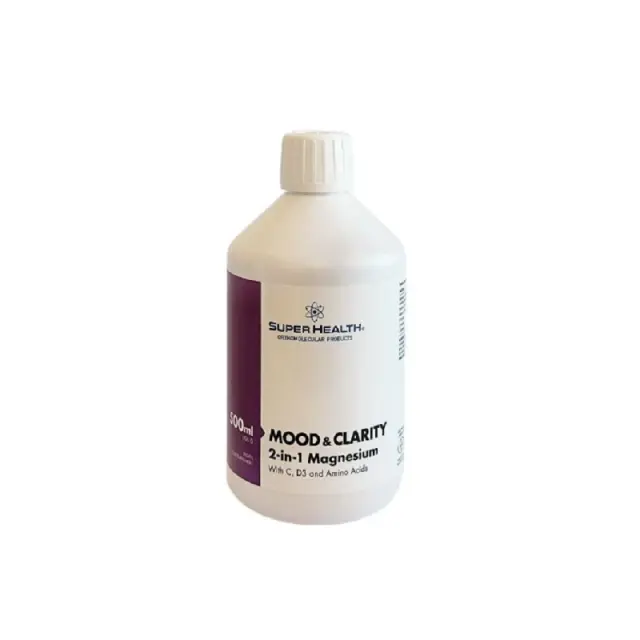 Super Health 400mg Συμπλήρωμα για το Άγχος & τον Ύπνο 500ml Πορτοκάλι