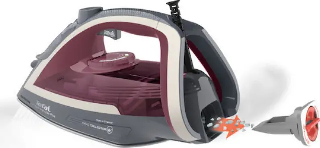 Tefal Ultragliss Anti-Calc Plus FV6840 Steam iron 2800 W Purple, Silver 3