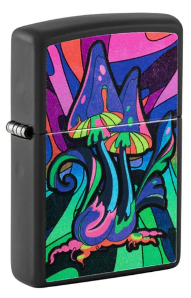 ZIPPO Αναπτήρας - 48386 Counter Culture Design with Black Light Logo