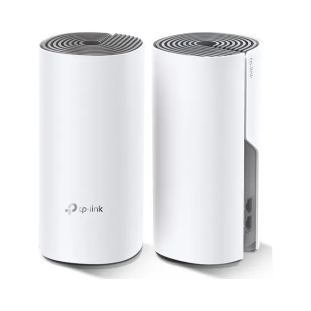 Tp-Link WiFi Mesh Network Access Point Wi‑Fi 5 Dual Band (2.4 & 5GHz) Deco E4 v1 2pack (DECO E4(2-Pack)) 2