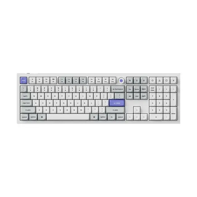 Keychron Gaming Keyboard Q6H 100% White (Q6HW-P1)