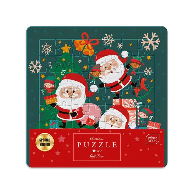 Παζλ Interdruk 49τεμ Xmas Frame Gift Time / 111376343 (INTERDRUK)