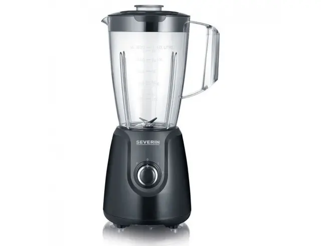 Μπλέντερ Severin SM3707 με ισχύ 600W, χωρητικότητα 1.5L και 2 ταχύτητες - Black 3707SEV