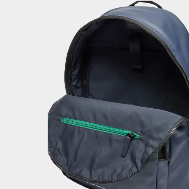 Tommy Hilfiger - Ανδρικό Σακίδιο Th Corp Dome Backpack AM0AM12732-DW6 Μπλε Σκούρο 3
