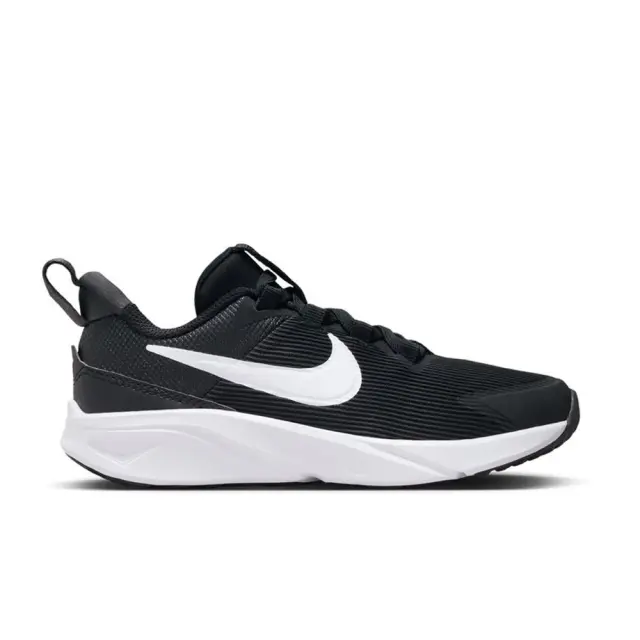Nike Star Runner 4 (PS) (DX7614-001) - Λευκό-Μαύρο