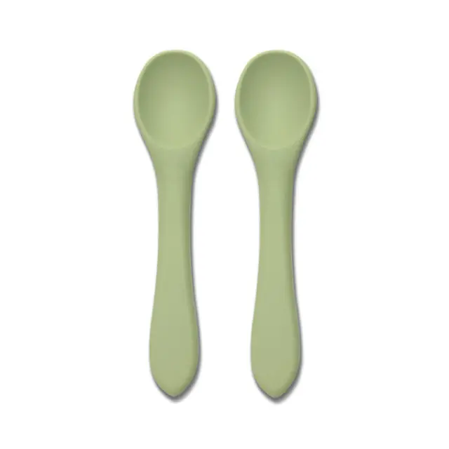 Lorelli Κουτάλια Σιλικόνης 2T. Natural Fresh Green 10230690004