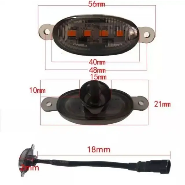 Σετ φωτισμού καμπίνας αυτοκινήτου LED - R-D20101-A4 - 110023 3