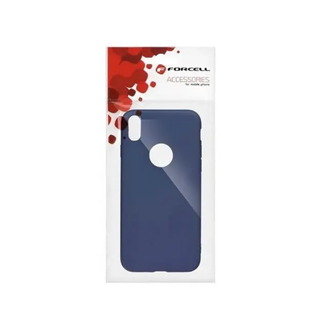Θήκη Σιλικόνης Forcell Soft Case Για Apple iPhone XS Max Dark Blue 2