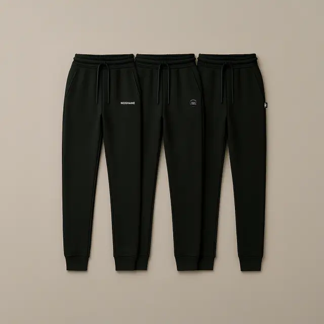 Noshame® Φόρμες Pack 3τμχ Μαύρες - 752589 - XXL
