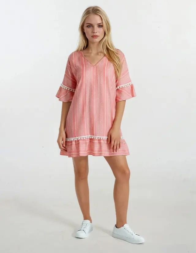 S845 - Coral - BEACHWEAR SUMMER - S