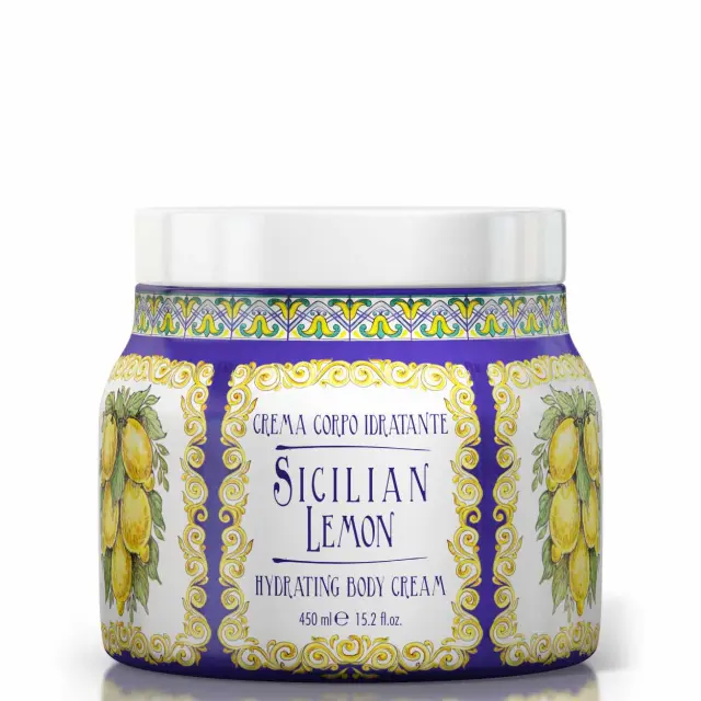 Rudy Profumi Le Maioliche Sicilian Lemon Ενυδατική Κρέμα Σώματος 450ml