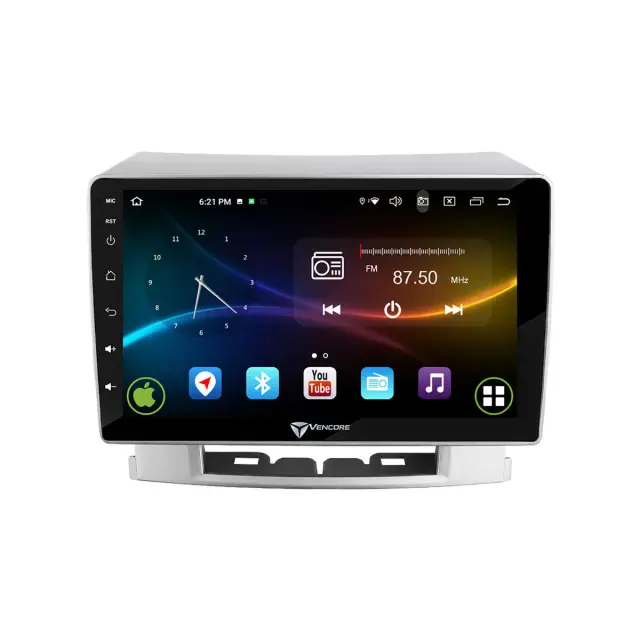 VenCore Οθόνη Multimedia Android 15 9" 9109A MTK6762 Octa-Core 2GB/32GB IPS με Πρόσοψη, CarPlay, Android Auto και Υποστήριξη Κάμερας Οπισθοπορείας AHD για Opel Astra J 2010-2014 – Ασημί (3236-10007-0367S) 2