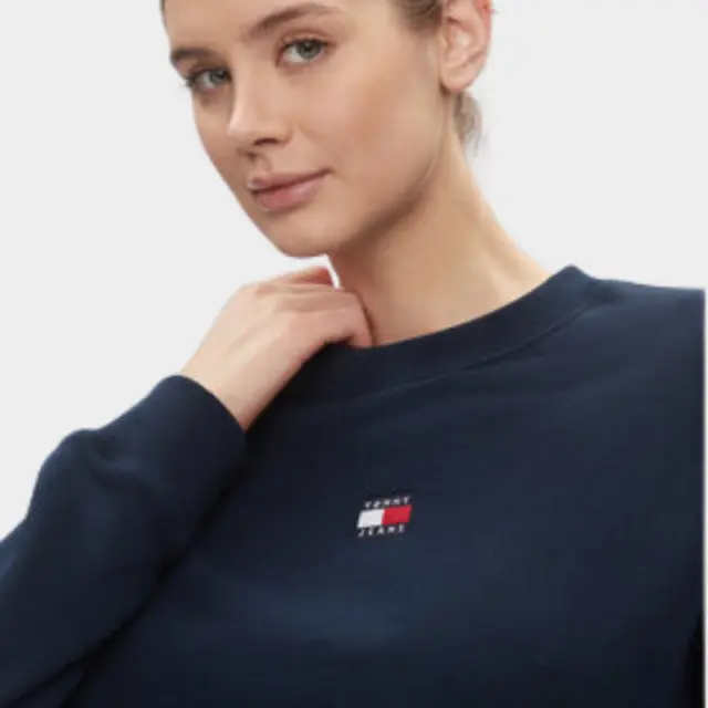 Πουλόβερ Tommy Hilfiger DW0DW17325_BLC1G Μπλε - XS 2