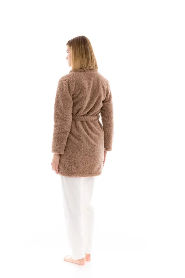 Γυναικεία ρόμπα FLEECE FLUFFY Skin W1479 Pink Label 2