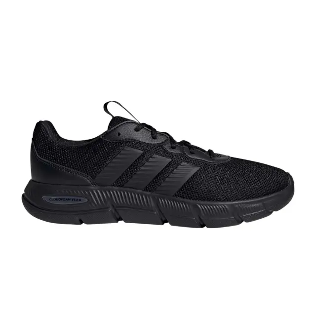adidas Sportswear Men's Cloudfoam Flex-Laces Τριπλό Μαύρο HQ4855 (adidas Sportswear)