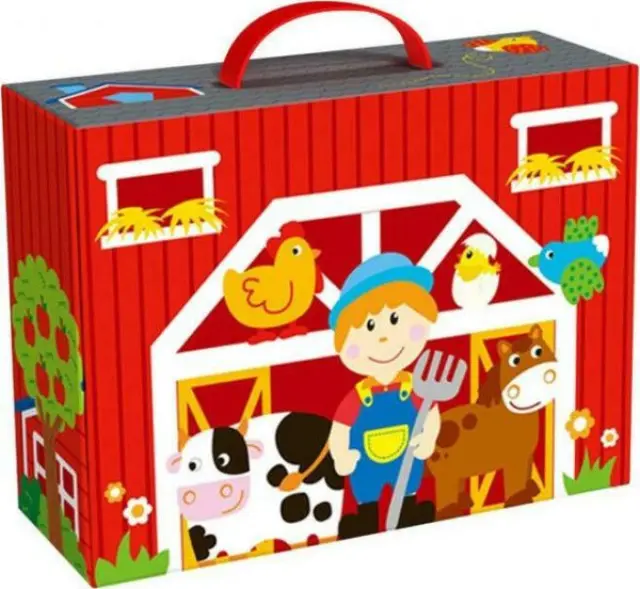 Tooky Toy Ξύλινο Σετ Φάρμα TY201 2
