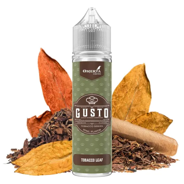 Tobacco Leaf 10ml (60ml) - Gusto by Omerta
