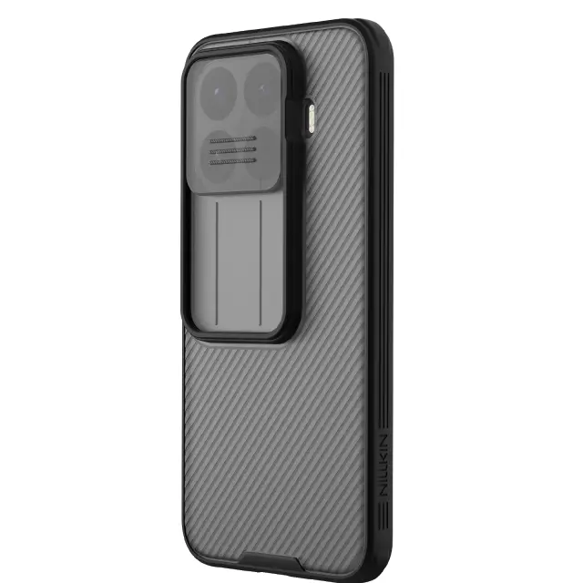 Nillkin CamShield PRO Hard Case for Xiaomi 17T Pro Transparent Black 2