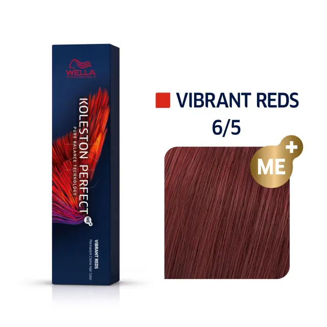 Wella Koleston Perfect Me+ Vibrant Reds Μόνιμη Βαφή Μαλλιών 60ml - 6/5 Dark Blonde Red 2
