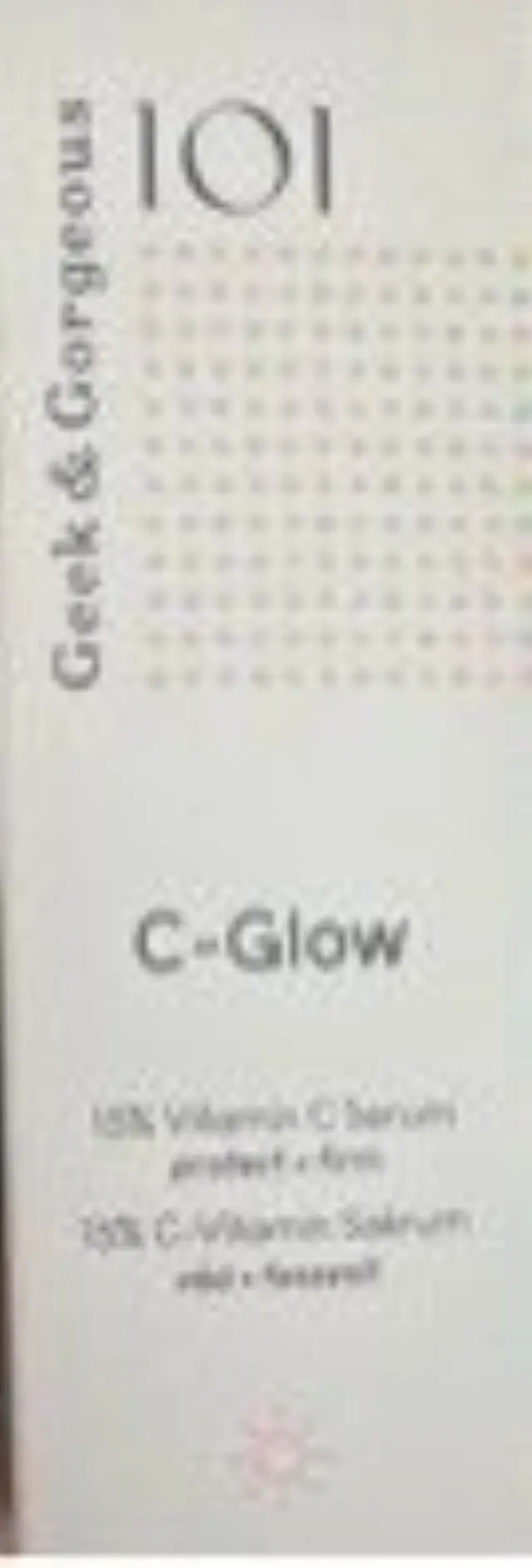 Geek & Gorgeous C-Glow Αντιγηραντικό Serum Προσώπου με Βιταμίνη C 30ml