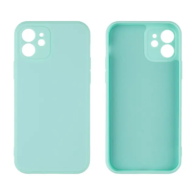 OBAL:ME Matte TPU Case for Apple iPhone 12 Turquoise 2